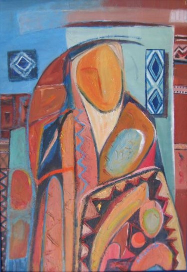 Peinture intitulée "IMG_0103.JPG" par Abdesslam Amraoui, Œuvre d'art originale