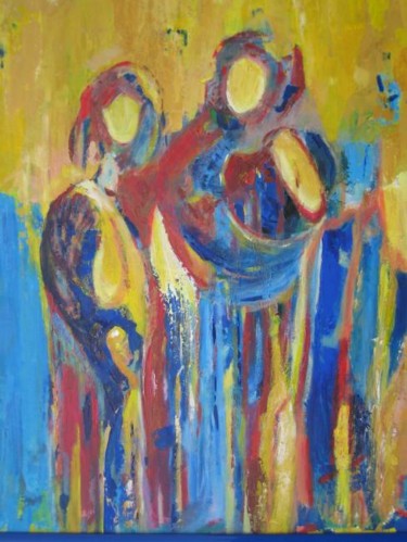 Peinture intitulée "IMG_0106.JPG" par Abdesslam Amraoui, Œuvre d'art originale