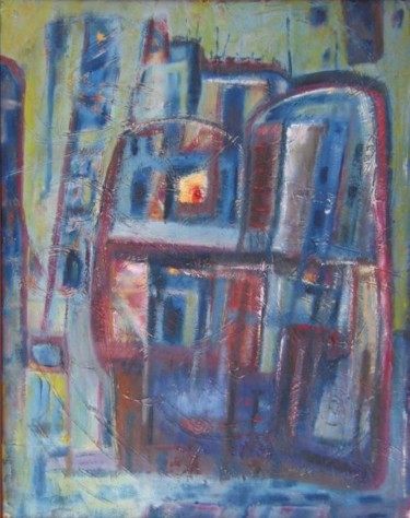 Peinture intitulée "IMG_0110.JPG" par Abdesslam Amraoui, Œuvre d'art originale