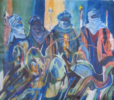 Peinture intitulée "IMG_0112.JPG" par Abdesslam Amraoui, Œuvre d'art originale
