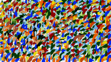 Digital Arts titled "TOTAL ABSTRACTION" by Anandswaroop Manchiraju, Original Artwork, Digital Painting