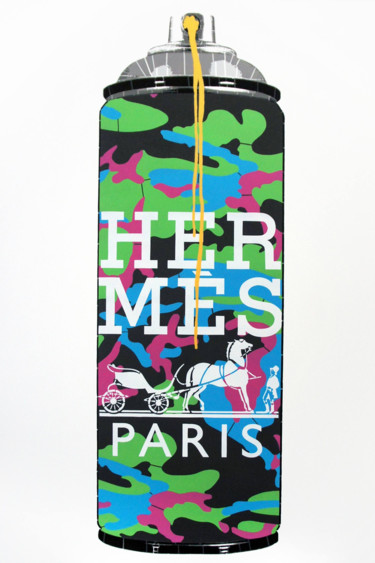 제목이 "HERMES MANGA"인 판화 Campbell La Pun로, 원작, 디지털 인쇄
