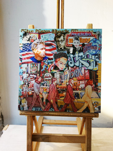 Arts numériques intitulée "Fab's Four" par Alan Berg, Œuvre d'art originale