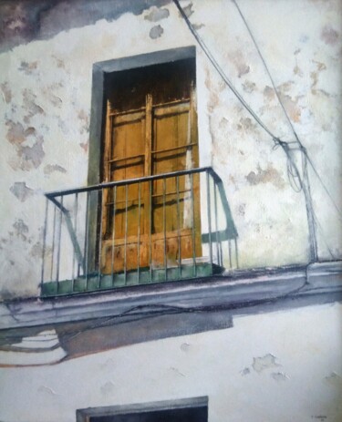 绘画 标题为“Ventana al sol” 由Tomás Castaño, 原创艺术品, 油