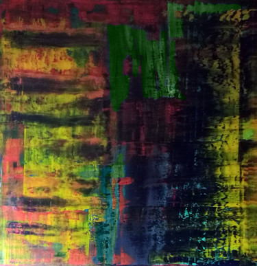 Peinture intitulée "Fusion" par Patrick Joosten, Œuvre d'art originale, Acrylique