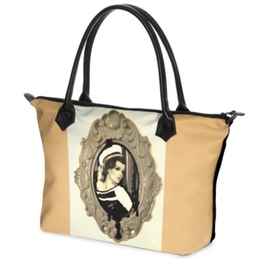 Artigianato intitolato "BAG CAMEO POP" da Simone Lazzarini, Opera d'arte originale