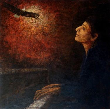 Barbara Peinture intitulée "Barbara" par Robert Bass, Œuvre d'art originale, Acrylique