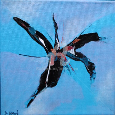 Peinture intitulée "Abstrait3" par Brigitte Barcelo, Œuvre d'art originale, Acrylique