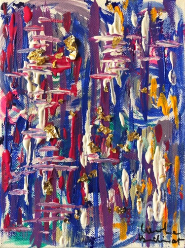 Peinture intitulée "Une petite cantate" par Caroline Montigneaux, Œuvre d'art originale, Acrylique