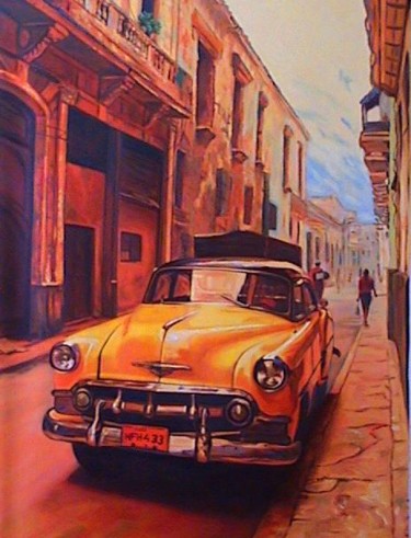 Pintura titulada "en un lugar d la Ha…" por Juanma, Obra de arte original, Oleo