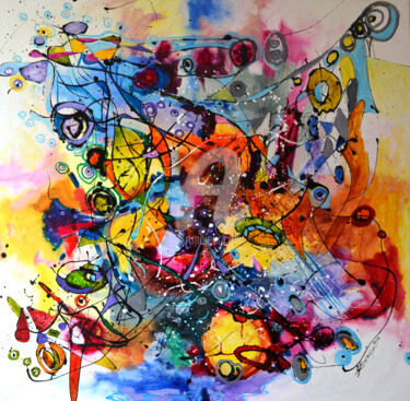 제목이 "ploaie-cu-cantec,ab…"인 미술작품 Elena Bissinger로, 원작, 기름