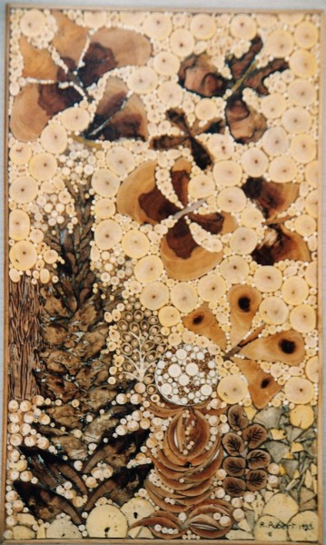 Sculpture intitulée "PAPILLONS" par Roger Aubert, Œuvre d'art originale, Bois
