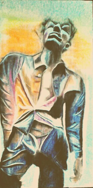 Peinture intitulée "Sans titre" par Véroniq'S, Œuvre d'art originale, Encre
