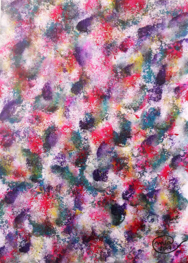 Painting titled "Original Art - Abst…" by Mia Phlor, Original Artwork, Acrylic