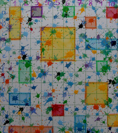 제목이 "Battleship colour w…"인 미술작품 Mi-Guel로, 원작, 아크릴