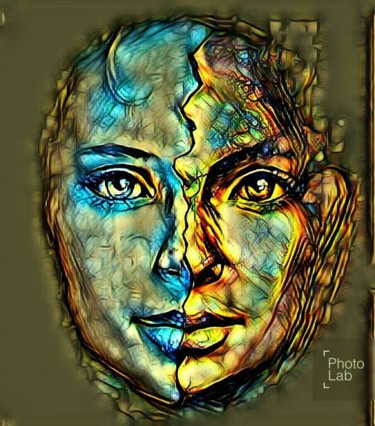 Portrait de femme revue à ma version