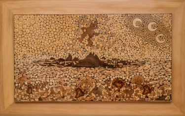 Sculpture intitulée "Ambition" par Roger Aubert, Œuvre d'art originale, Bois