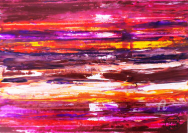 Painting titled "Original Art - Abst…" by Mia Phlor, Original Artwork, Acrylic