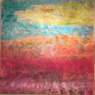 Painting titled "Colors 5" by Alexandra Heumber Perry, Original Artwork