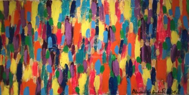 Painting titled "Colors 3" by Alexandra Heumber Perry, Original Artwork