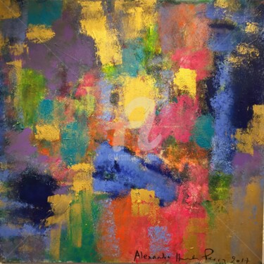 Painting titled "Colours 4" by Alexandra Heumber Perry, Original Artwork