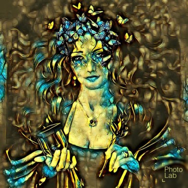 La femme aux papillons