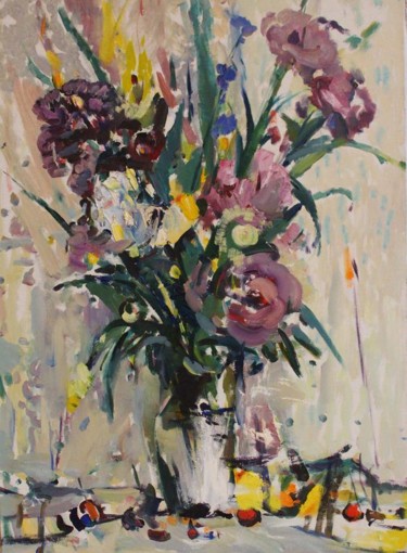 Картина под названием "Spring.jpg" - Valery Videtskikh, Подлинное произведение искусства