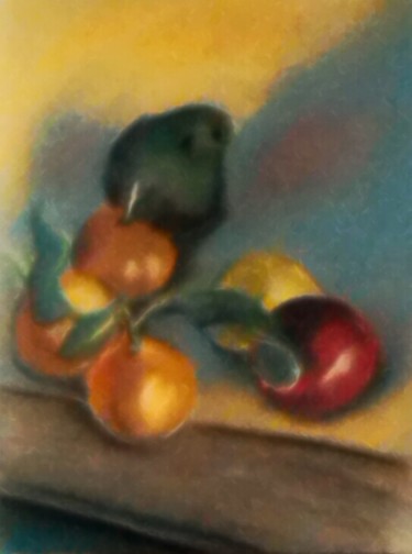 Peinture intitulée "Fruits de saison 1" par Véroniq'S, Œuvre d'art originale, Acrylique