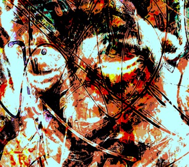 Peinture intitulée "La peur" par Pierre-Paul Marchini, Œuvre d'art originale, Huile
