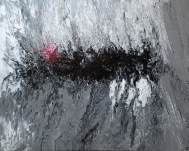 Peinture intitulée "Oxymore : L144" par Laou, Œuvre d'art originale, Acrylique