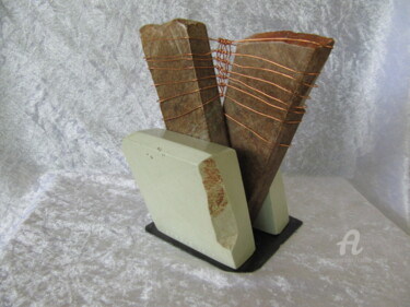 Sculpture "Double sens" Sculpture titled "Sculpture "Double s…" by Carine Sarcie, Original Artwork, Stone