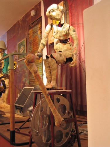 Sculpture intitulée "La Momie.jpg" par Jean-Louis Trinquier, Œuvre d'art originale, Métaux