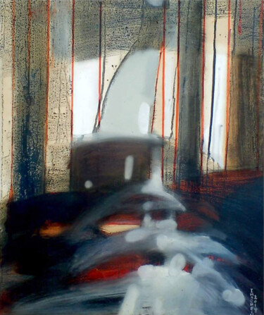 Peinture intitulée "sans titre" par Nacir Imache, Œuvre d'art originale, Acrylique Monté sur Châssis en bois