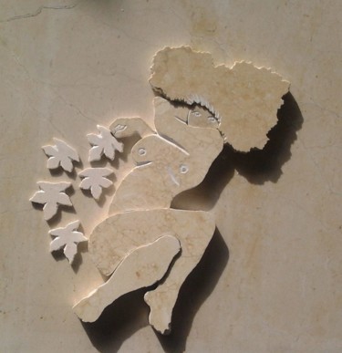 Escultura intitulada "OUTONO" por Carlos Rodrigues, Obras de arte originais, Pedra