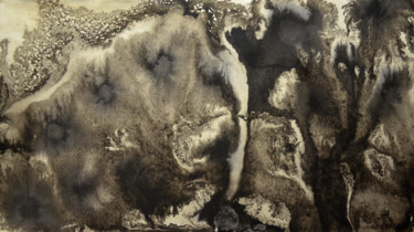 Schilderij getiteld "Play. Animals" door Zhanna Kondratenko, Origineel Kunstwerk, Inkt Gemonteerd op Andere stijve panelen