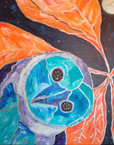 Peinture intitulée "Ç'est chouette !" par Marc Felix, Œuvre d'art originale, Acrylique