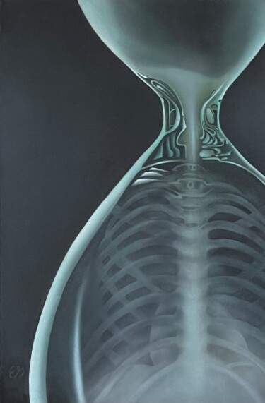Peinture intitulée "Ugence d’agir" par Elise Gobeil, Œuvre d'art originale, Huile