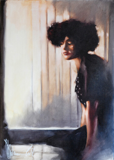 Painting titled "Readiness for compr…" by Igor Shulman, Original Artwork, Oil
