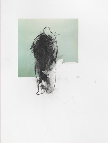 Collages intitulée "TUMULT II" par Luc Pierre, Œuvre d'art originale, Découpages