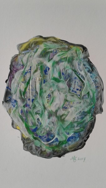Schilderij getiteld "20171226-142547.jpg" door Marianne Huizinga, Origineel Kunstwerk
