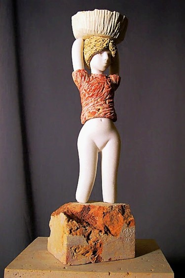 FRUTA Escultura intitulada "FRUTA" por Carlos Rodrigues, Obras de arte originais