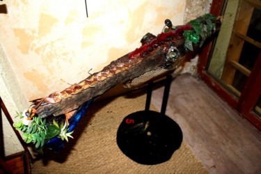 Sculpture intitulée "CROCO-DEAL" par Gillsman, Œuvre d'art originale