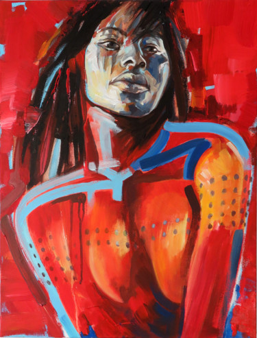Amérindienne 61x46