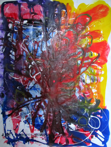 Painting titled "From Summer To Wint…" by Dmitri Matkovsky, Original Artwork, Acrylic