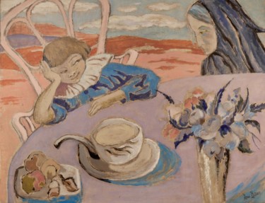 Enfant à table