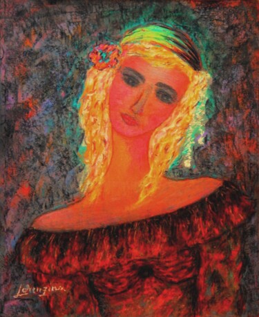Pintura intitulada "And tomorrow I'll d…" por Lorenzina B, Obras de arte originais, Pastel