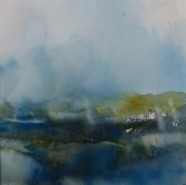Après l'orage Peinture intitulée "Après l'orage" par Eva Gohier, Œuvre d'art originale, Aquarelle