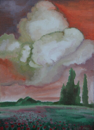 "Сloud" Peinture intitulée ""Сloud"" par Andrei Klenov, Œuvre d'art originale, Huile