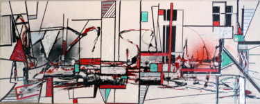 chantier-naval.jpg Peinture intitulée "chantier-naval.jpg" par Helene Rousselot, Œuvre d'art originale