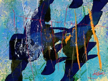 Painting titled "u-r-cuttong-me-baby…" by Skywalker, Original Artwork, Ink
